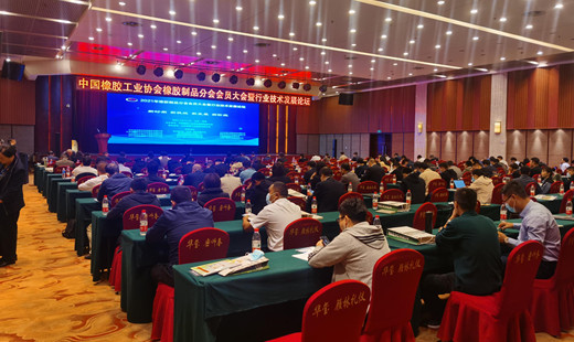 華海參加橡膠制品行業(yè)技術發(fā)展論壇，共同探討新時期如何實現(xiàn)高質量發(fā)展